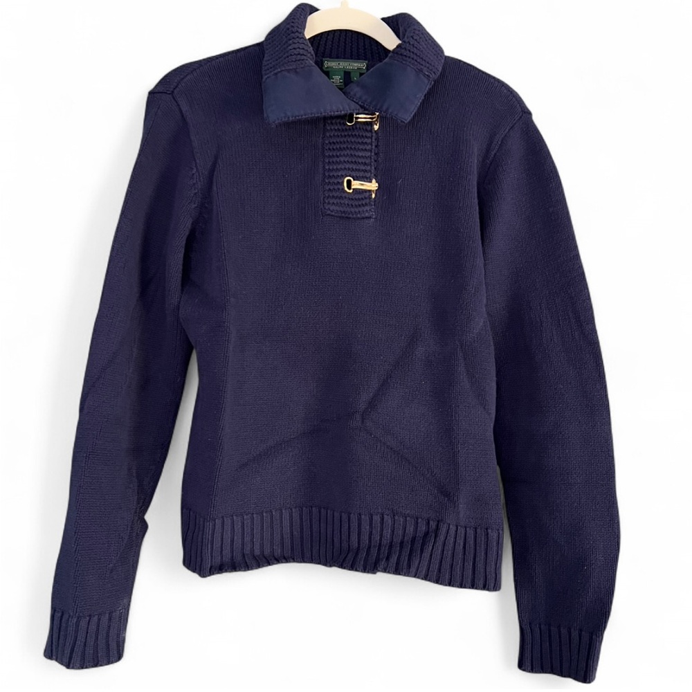 Navy blue vintage 90s Polo Ralph Lauren sweater